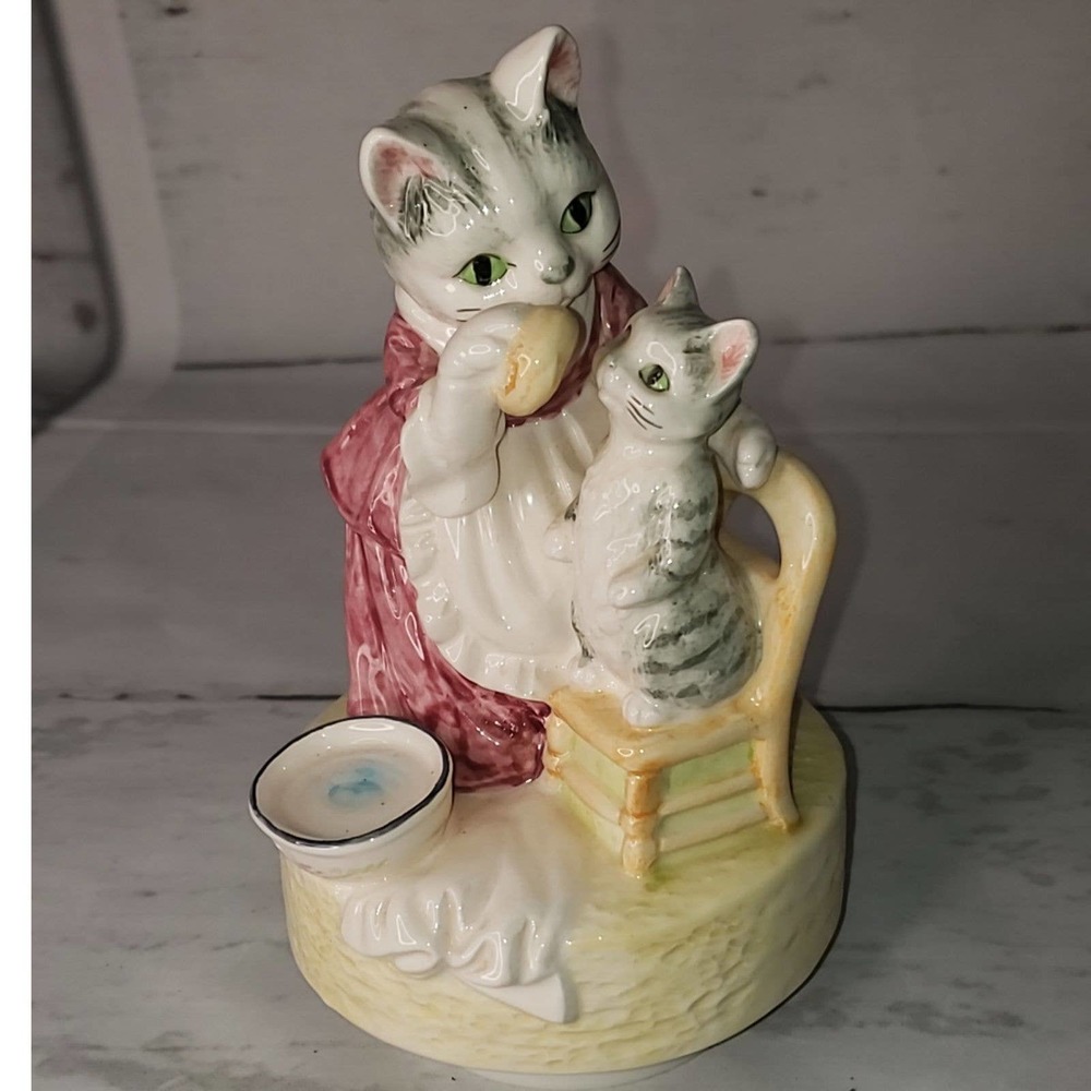 1981 schmid porcelain musical box - Picture 1 of 8